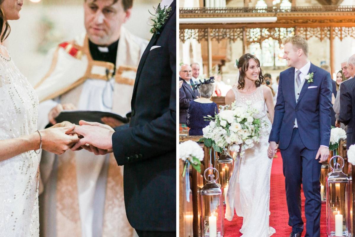 Lifestyle blogger Claire Wainwright of The Green Eyed Girl shares her wedding 11