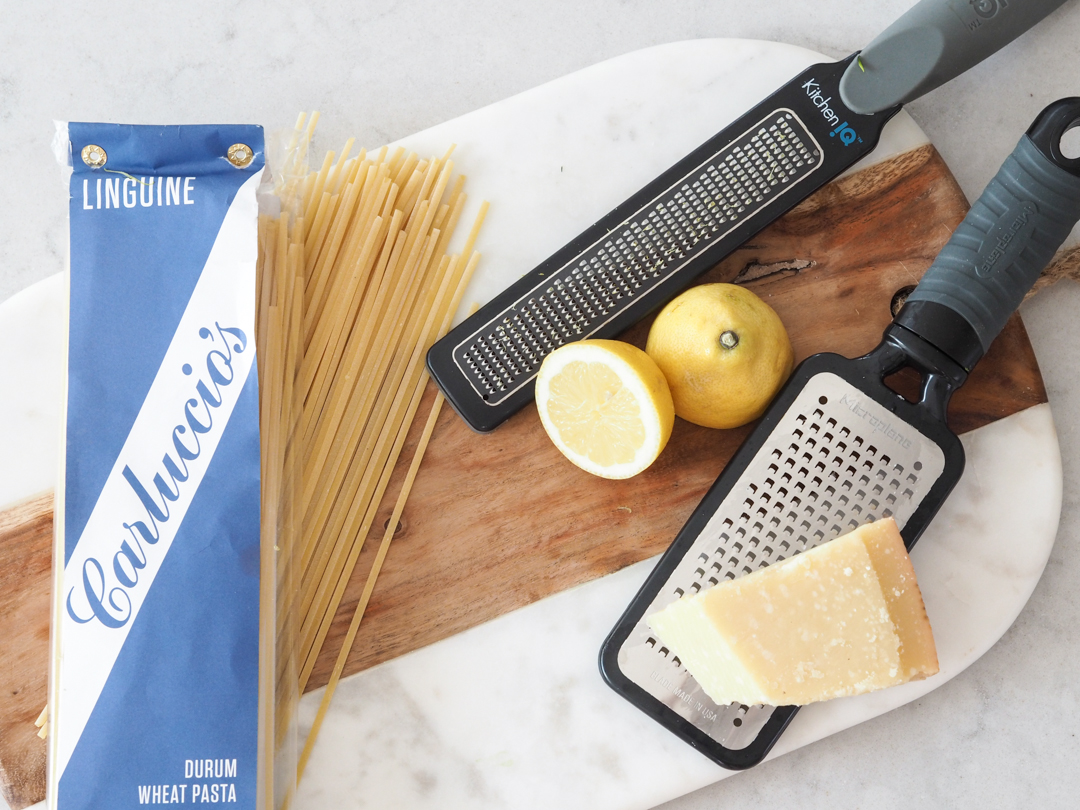 Courgette and ricotta pasta